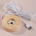 Crystal Ball Night Light Galaxy Projector Lamp
