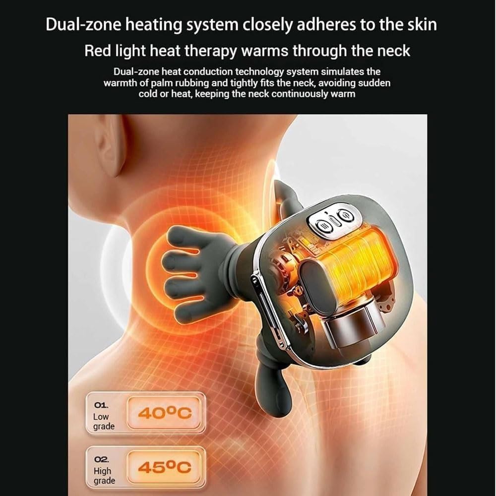 Rechargeable Neck And Shoulder Massager Pro Hand Neck Massager Smart Neck Massager Handheld Massager