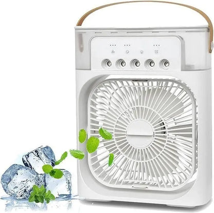 Portable Humidifier Air Cooler Mist Fan Mini Cooler Mini Mist Spray Air Cooler Rechargeable Cooler