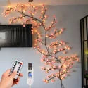 Led Cherry Blossom Light Cherry Blossom Tree Branch Lights Wall Mounted Decorative Light