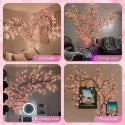 Led Cherry Blossom Light Cherry Blossom Tree Branch Lights Wall Mounted Decorative Light