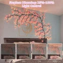 Led Cherry Blossom Light Cherry Blossom Tree Branch Lights Wall Mounted Decorative Light