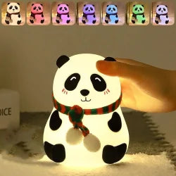 Silicone Panda Lamp Silicon Silicone Night Light Silicon Night Lamps Silicon Touch Panda Night Lamp
